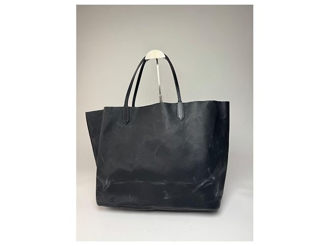 Vintage Givenchy Antigona Leder Tote Bag Schwarz Abstrakt - Ansicht 3