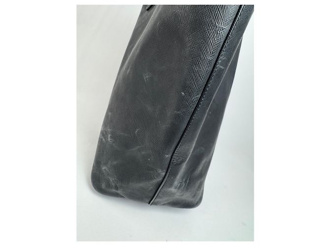 Vintage Givenchy Antigona Leder Tote Bag Schwarz Abstrakt - Ansicht 9