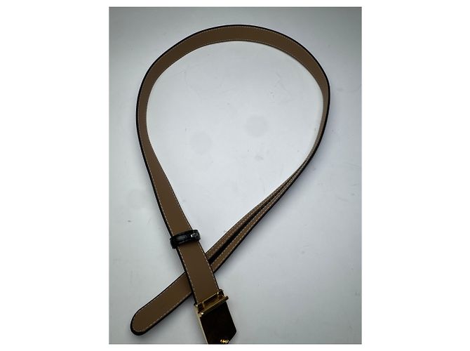 Courreges Vintage Courrèges Ledergürtel schwarz - Ansicht 7