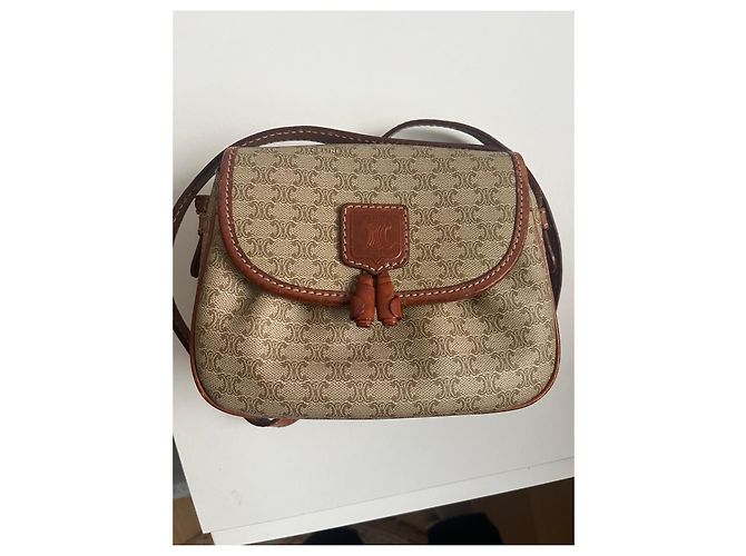 Céline Vintage Macadam – Autentico Marrone - vista 2