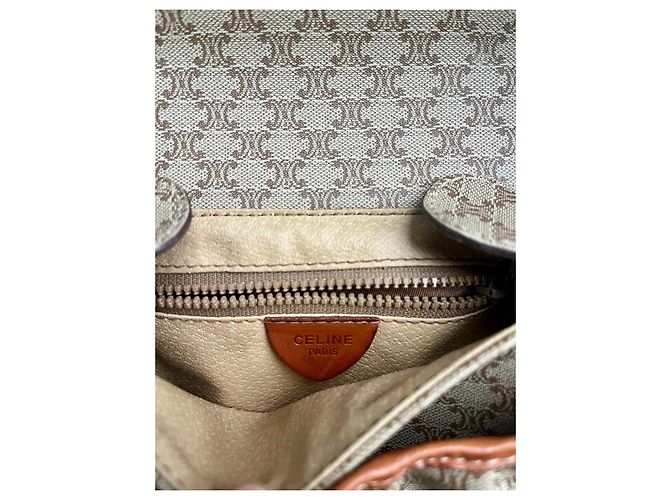 Céline Vintage Macadam – Autentico Marrone - vista 5