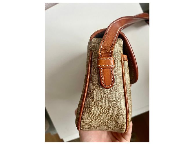 Céline Vintage Macadam – Autentico Marrone - vista 7