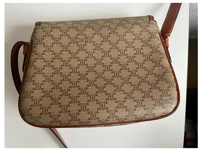 Céline Vintage Macadam – Autentico Marrone - vista 8