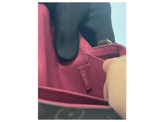 Pochette Félicie Louis Vuitton – Perfetta per Sera e Quotidiano Marrone - vista 10