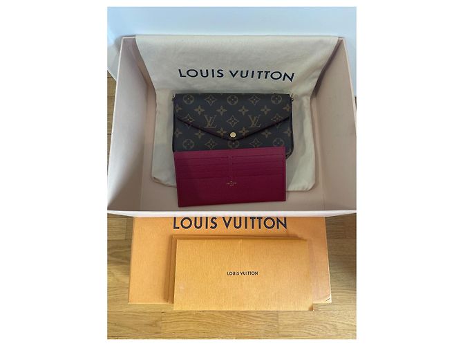 Pochette Félicie Louis Vuitton – Perfetta per Sera e Quotidiano Marrone - vista 20