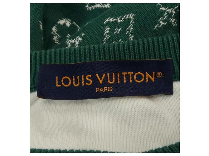 Top de punto Louis Vuitton Verde - vista 4