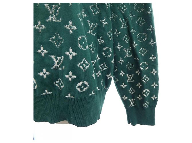 Top de punto Louis Vuitton Verde - vista 6