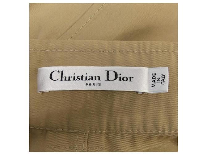 Falda Christian Dior Beige - vista 4