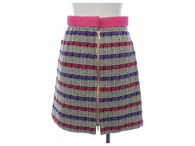 Timeless Chanel Rock Schwarz Pink Weiß Lila - Ansicht 2
