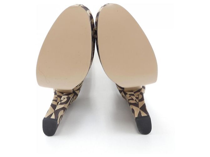 Gucci Stiefel lang Braun Beige - Ansicht 4