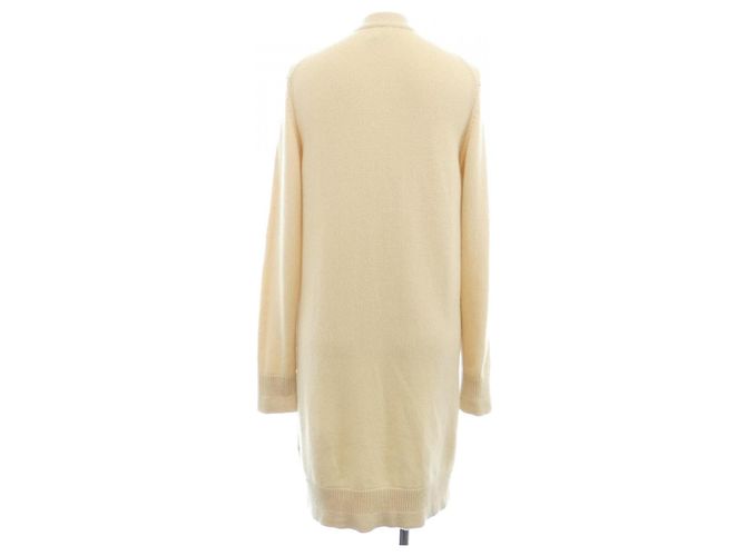 Cardigan largo de cachemira Hermès Beige - vista 2