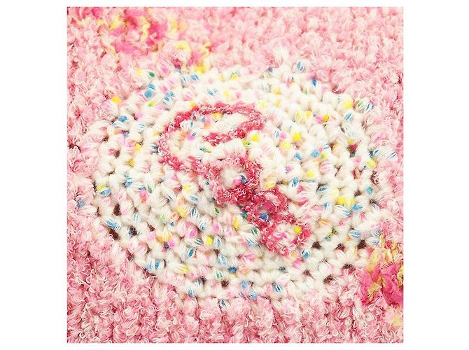 Timeless Chanel P76454 Chaleco de punto de mezcla de algodón Rosa Multicolor - vista 4