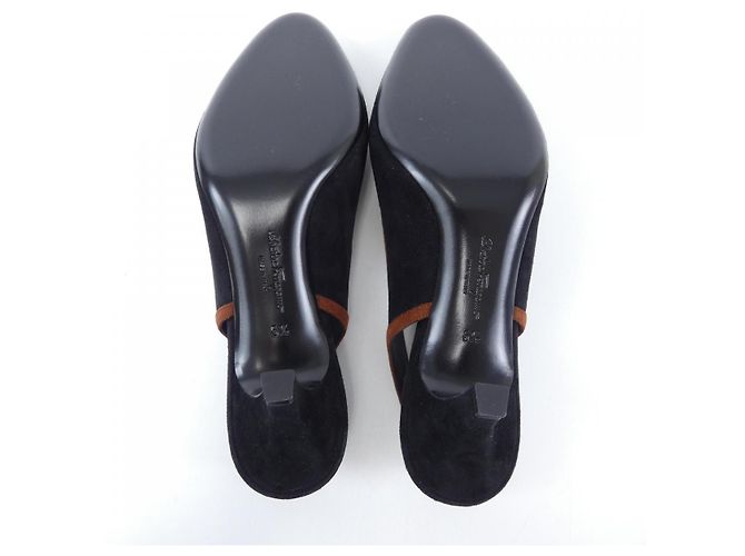 Pumps Salvatore Ferragamo Nero - vista 4
