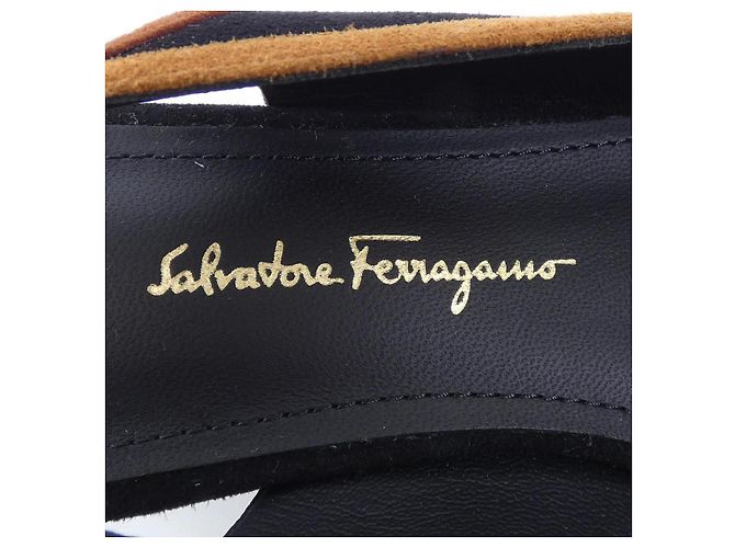 Pumps Salvatore Ferragamo Nero - vista 6