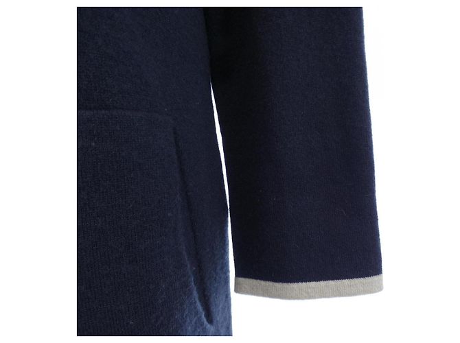 Timeless CHANEL P35238K02024 09P Sudadera de cachemira Azul Azul marino - vista 7