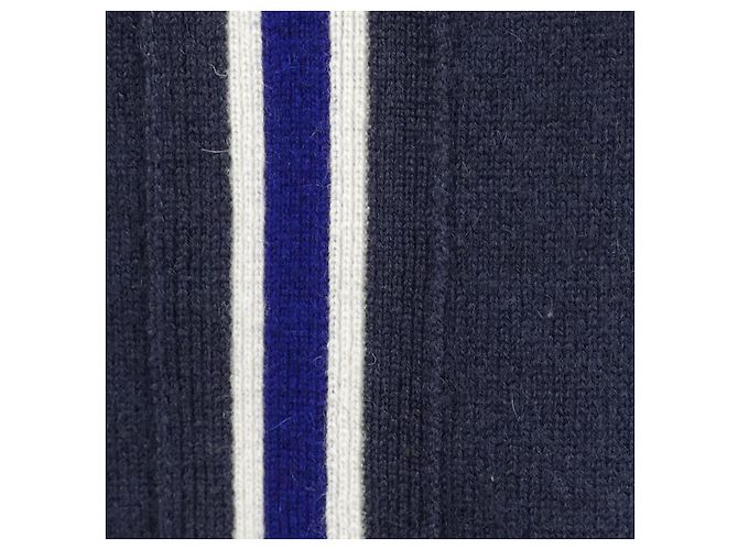 Timeless CHANEL P35238K02024 09P Sudadera de cachemira Azul Azul marino - vista 8