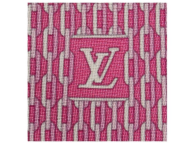 Louis Vuitton Silk Tie Pink - view 5