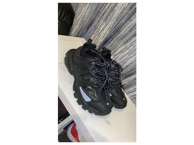 Sneakers Balenciaga Track Nere Nero - vista 3