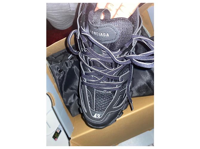 Sneakers Balenciaga Track Nere Nero - vista 4