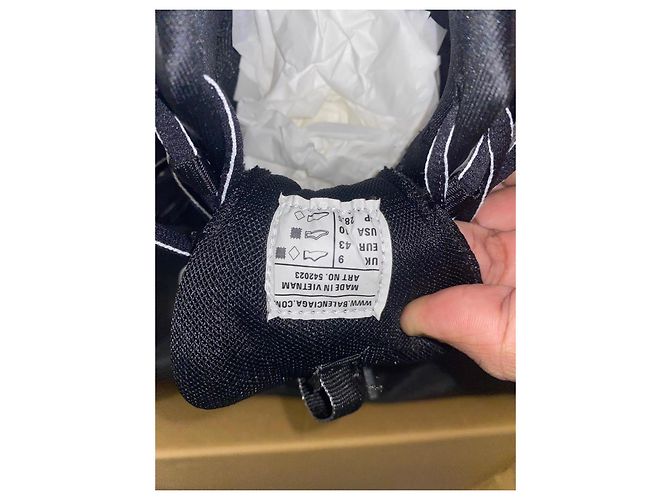 Sneakers Balenciaga Track Nere Nero - vista 5