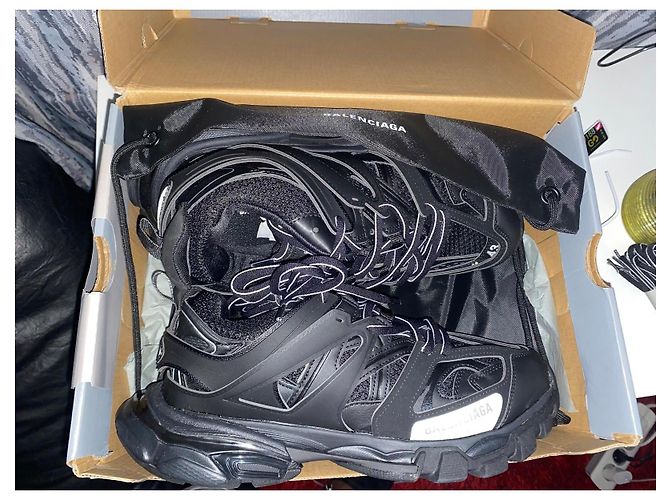 Sneakers Balenciaga Track Nere Nero - vista 6