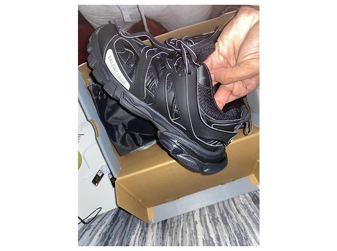 Sneakers Balenciaga Track Nere Nero - vista 7