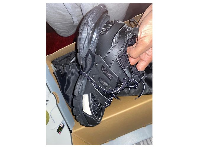 Sneakers Balenciaga Track Nere Nero - vista 9