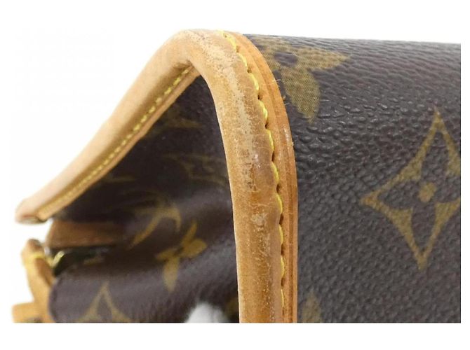 Borsa a mano Monogram Popincourt Louis Vuitton Marrone - vista 2