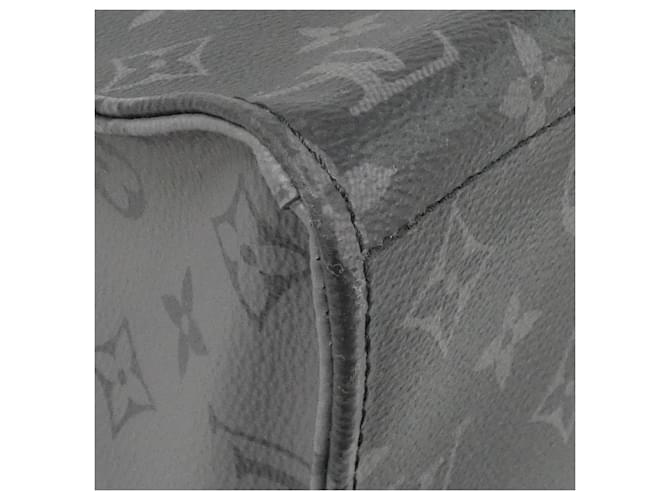 Borsa a mano Cabas Zip GM Monogram Eclipse Reverse di Louis Vuitton Nero - vista 3