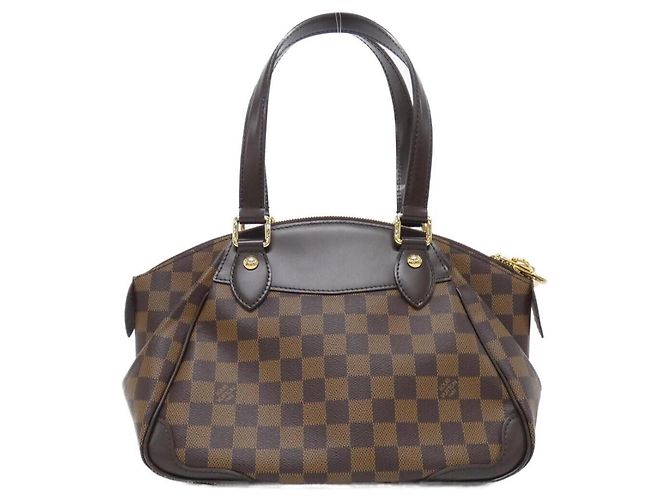 Borsa Louis Vuitton Damier Verona PM Marrone - vista 2