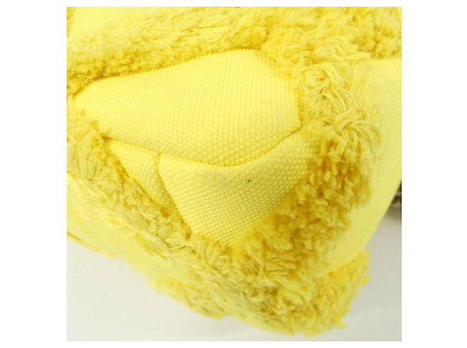 Borsa a spalla gialla Chanel 19 Line AS1160 Giallo - vista 4