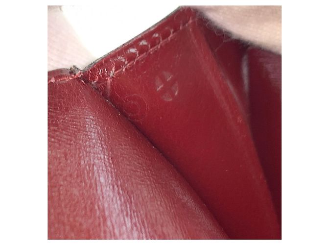 Pochette Rio Vintage di Hermès in Rosso Vino - vista 4