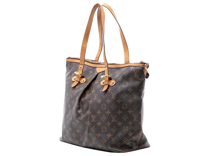 Louis Vuitton Monogram Marrone Palermo GM - vista 2
