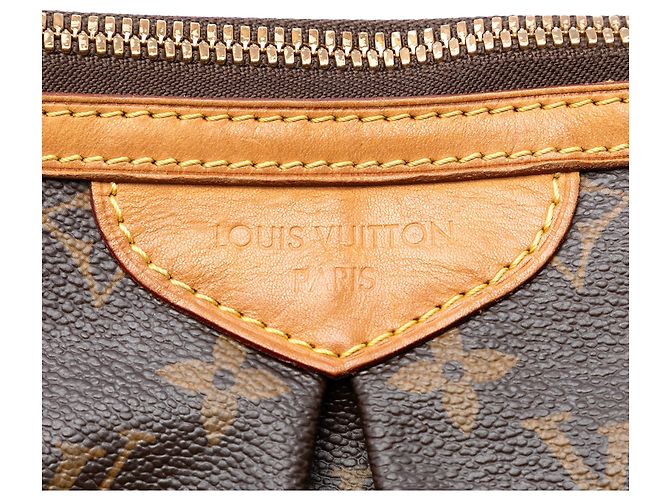 Louis Vuitton Monogram Marrone Palermo GM - vista 5
