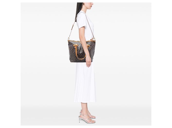 Louis Vuitton Monogram Marrone Palermo GM - vista 7