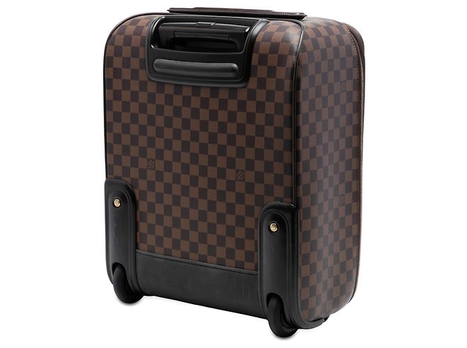 Louis Vuitton Pegase 45 Damier Ébène Marrone - vista 2