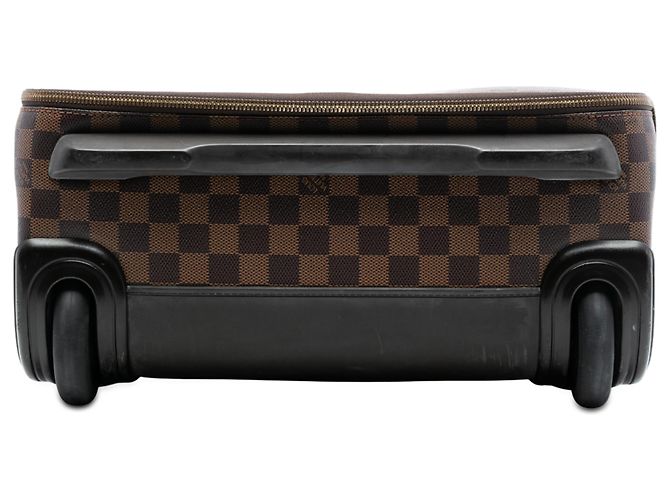 Louis Vuitton Pegase 45 Damier Ébène Marrone - vista 3