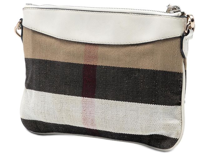 Borsa a tracolla Peyton in tela a quadri mega marrone Burberry Marrone chiaro - vista 2