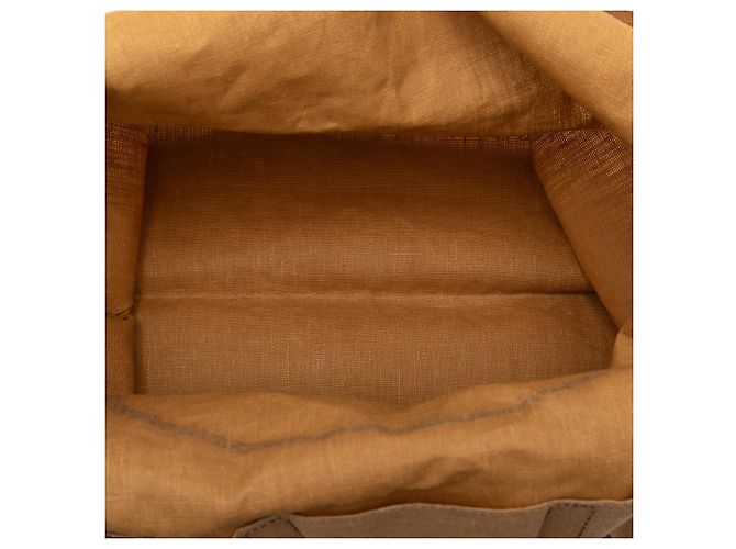 Fendi Braune Hanf Silhouette Baguette Tasche Hellbraun - Ansicht 4