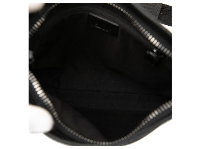 Borsa a tracolla in tela GG nera di Gucci Nero - vista 4