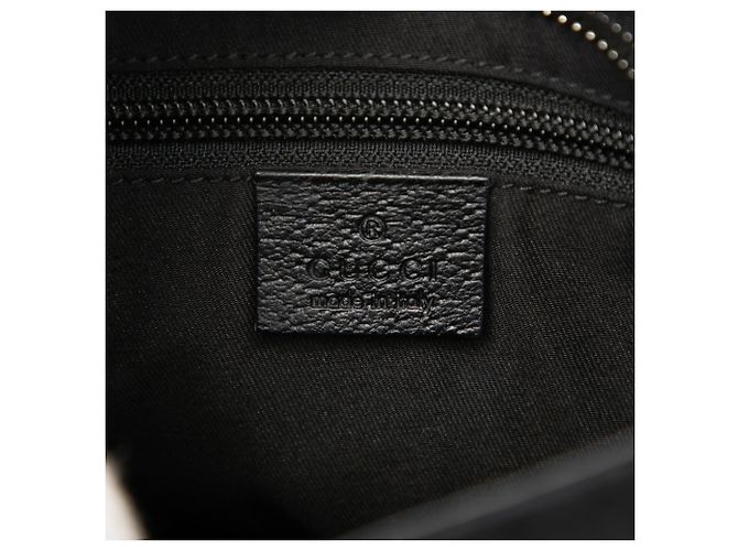 Borsa a tracolla in tela GG nera di Gucci Nero - vista 5