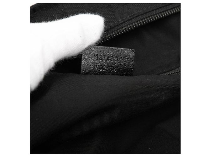 Gucci Schwarze GG Canvas Tote - Ansicht 6
