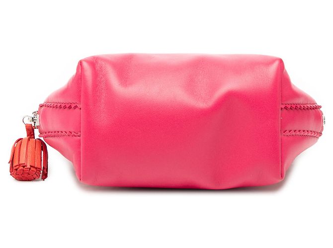 Pochette Cosmetica Anagram in Nappa Rosa LOEWE - vista 3
