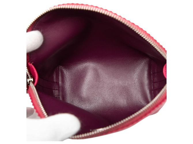 Pochette Cosmetica Anagram in Nappa Rosa LOEWE - vista 4