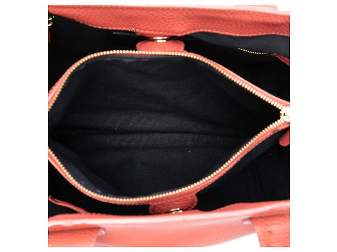 Burberry Pink Medium Leder und House Check Canvas Banner Satchel - Ansicht 4