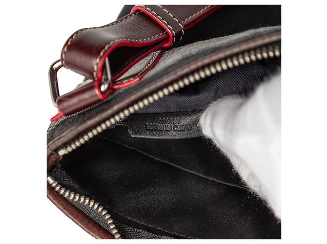 LOEWE Borsa a tracolla in tela nera con anagramma Nero - vista 6