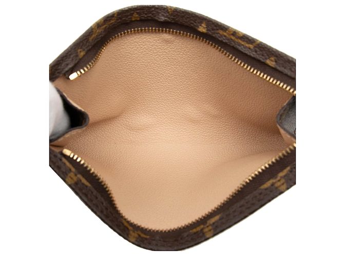 Pochette Petit Bucket Monogram Marrone Louis Vuitton - vista 4