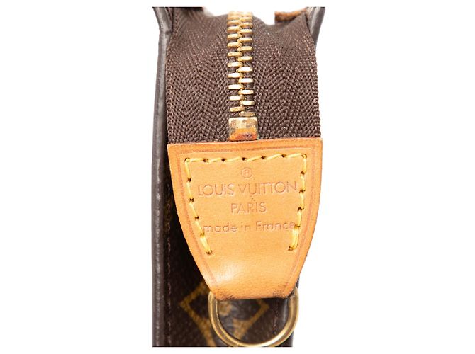 Pochette Petit Bucket Monogram Marrone Louis Vuitton - vista 5