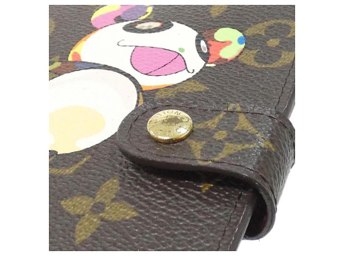 Organizer Agenda PM Monogram Panda Louis Vuitton R20011 Marrone - vista 4