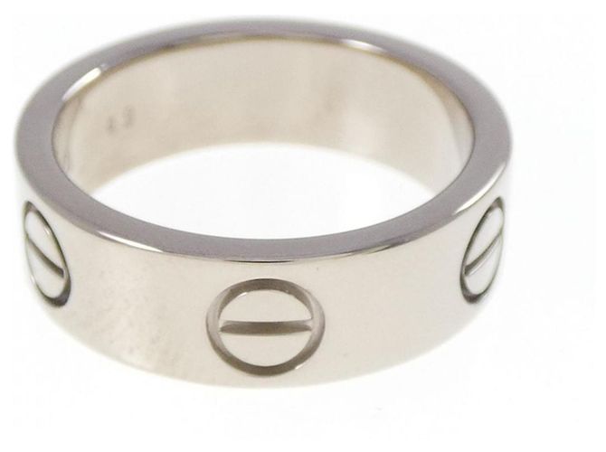 Anello Love Cartier in oro bianco 18K - vista 2